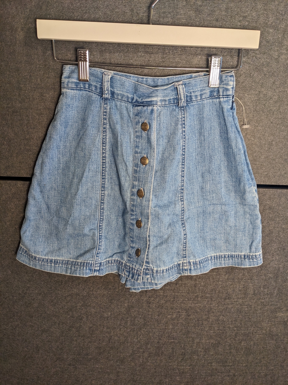 Warner Bros. Light Blue Denim Skirt